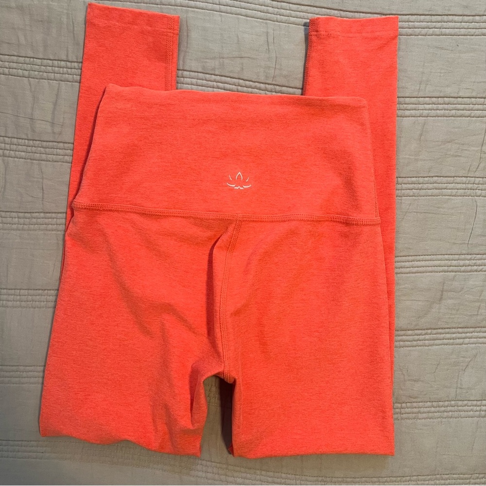 Beyond Yoga Orange High-Waisted Leggings - Picture 2 of 3